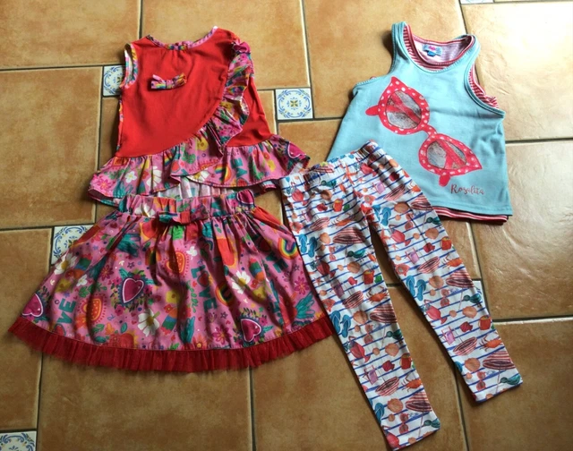 W@W Mustsee Designer * Rosalita Senorita * Two Summer Outfits 3/4yr