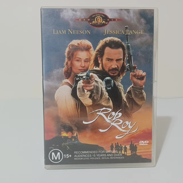ROB ROY DVD Liam Neeson Jessica Lange John Hurt Tim Roth VGC Fast Free ...