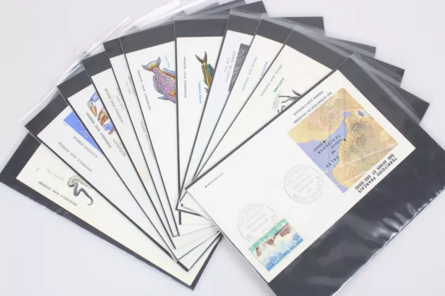 Collection Territoire Francais Afars Et Issas, 22 Enveloppes 1Er Jour 1970-1976