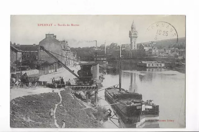 51  Epernay  Bords De Marne  Peniche