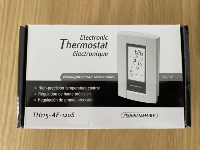 Honeywell/Aube TH115-A-120S Line volt 7-day programmable thermostat