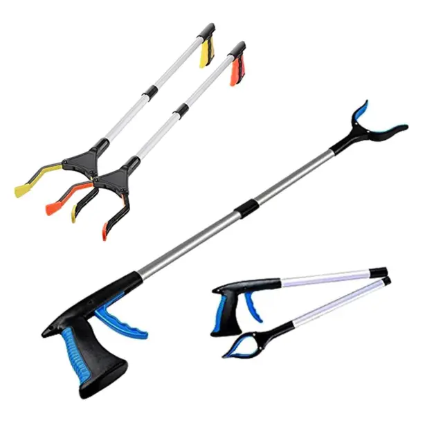 32 Inch Grabber Reacher with 360 Rotating Jaw - Mobility Aid Reaching Assist