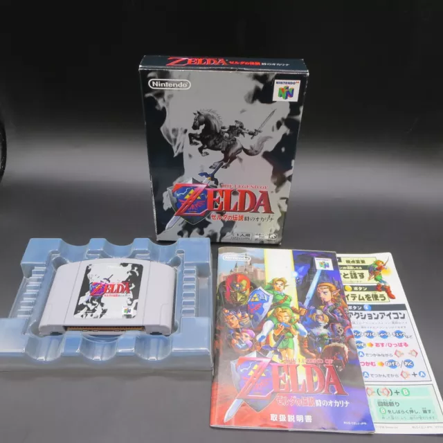 N64 Version 1.0 Zelda Ocarina Of Time ~ NTSC-J Japanese *USA SELLER *  Authentic