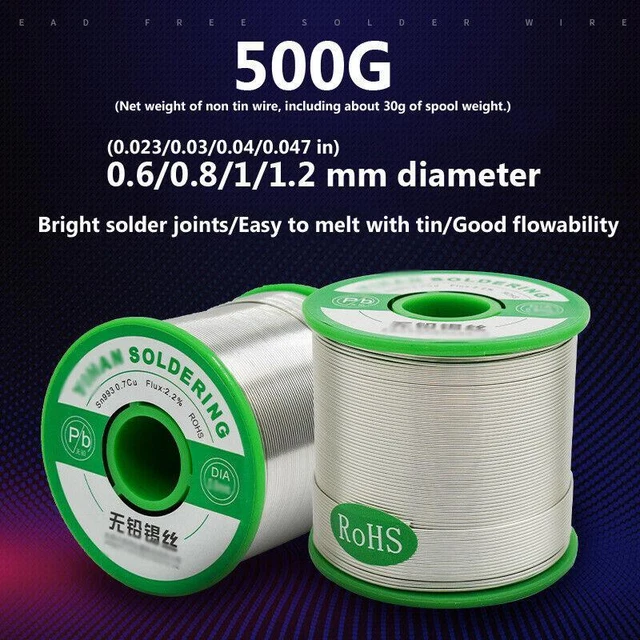 50 Mts 0.1mm Ppa Copper Soldering Solder Enamelled Reel Wire Lead New In Uk | UK - Foto 8