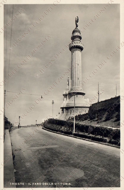 1935 TRIESTE Il Faro della Vittoria Cartolina