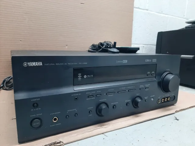 Yamaha RX-V659 Surround Receiver | Tested And Working | With Remote And Antenna