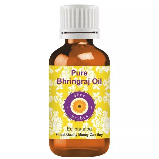 Aceite puro de Bhringraj (Eclipta alba) Terapéutico 100% natural para la...