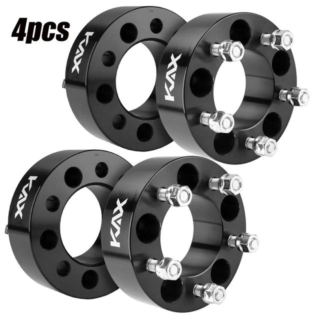 4Pcs 2 Inch Wheel Spacers 5x4.75 M12x1.5 87.1mm for Chevrolet Corvette Camaro