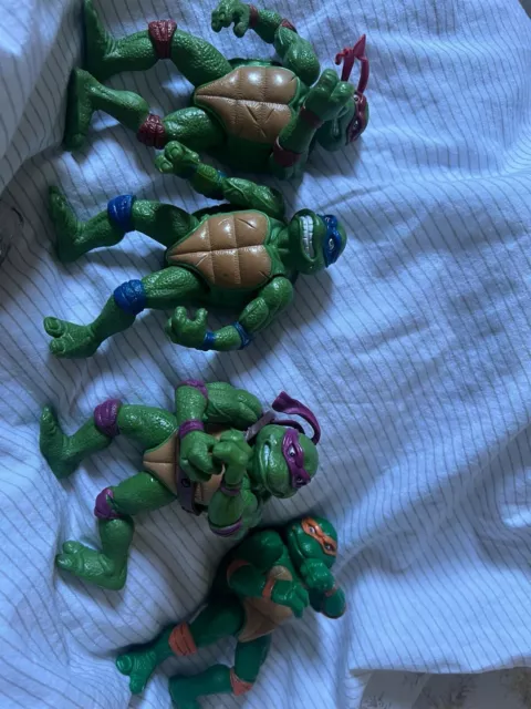 Teenage Mutant Ninja Turtles Tmnt Half Shell Heroes Figures Bundle