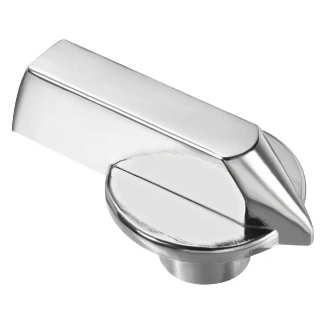 65x32mm Gaz Grille Contrôle Bouton Boutons Rotating Interrupteur Poêle Argent