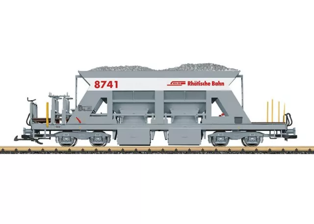 MTS 82330004 Drehgestellblende grau US / RhB Güterwagen, 2 St. Ersatzteil LGB 2