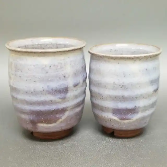 AK39)Japanese Pottery Hagi ware Yunomi/Tea Cup  by Yuuka Matsuo