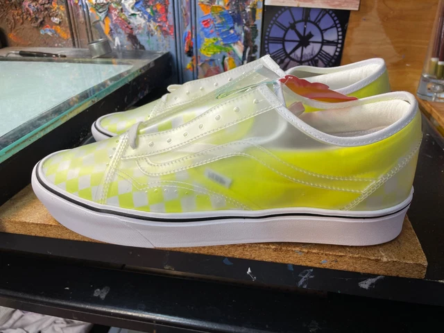 Vans ComfyCush Slip-Sk Checkerboard Yellow Neon Size US 13 Men New VN0A4P3EWYJ Vans ComfyCush Slip-Sk Checkerboard Yellow Neon Size US 13 Men New VN0A4P3EWYJ