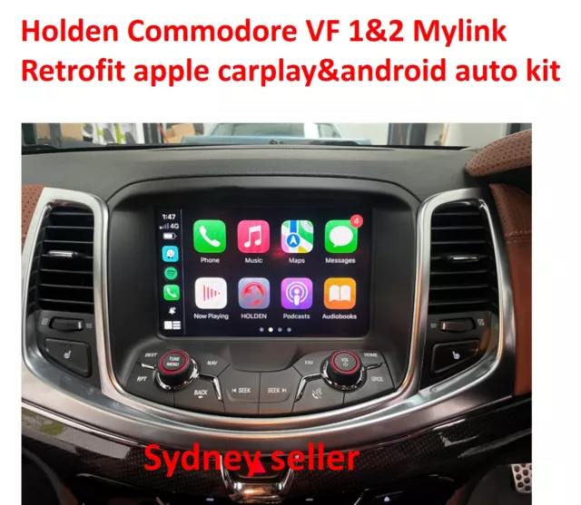 Holden Commodore VF 1&2 series mylink retrofit apple carplay&android auto