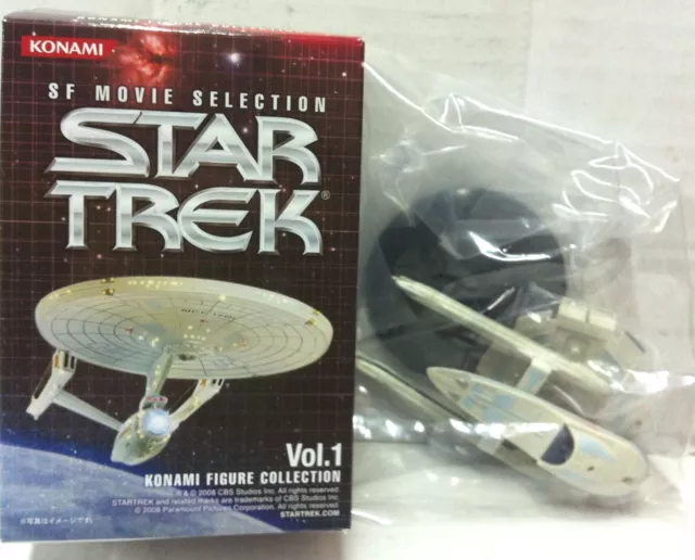 Star Trek USS 1701-B Enterprise Battle Cruiser Konami sci-fi movie model