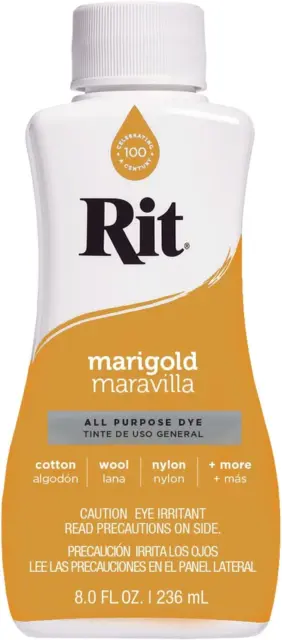 Rit All-Purpose Liquid Dye, 236 Ml, Marigold