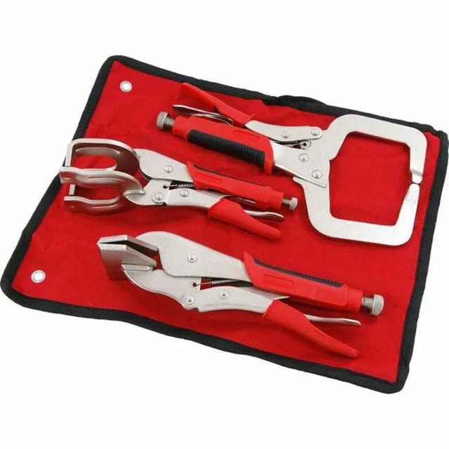3 Pièce Soudure Ensemble de Pince - C Attache - Feuille Métal Spot Verrouillage