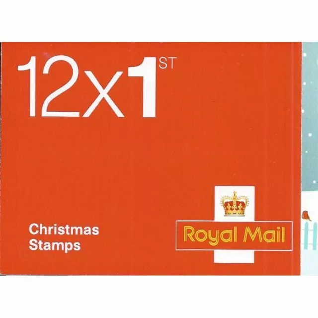 LX48 2014 Christmas Barcode Booklet 12 x 1st Class - No Cylinder