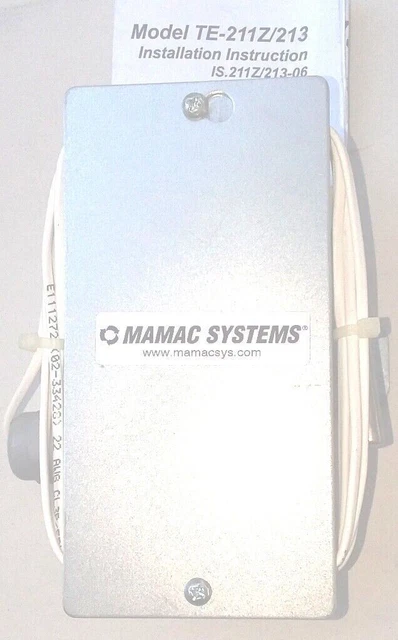 Mamac Systems TE-213-E-E-2-2-C-7 temperature transducer