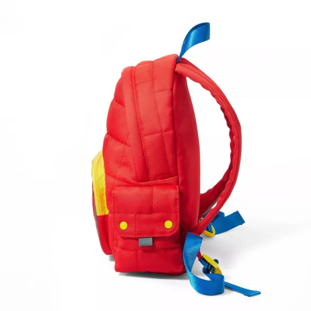 Lego X Target Red Quilted Puffer Bag Backpack School Bookbag Limited Edition 3