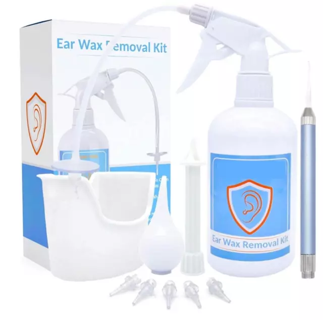 Ear Wax Removal Tool Ear Cleaning Kit Safe Ear Irrigation Kit Ear Flush Kit 10PC