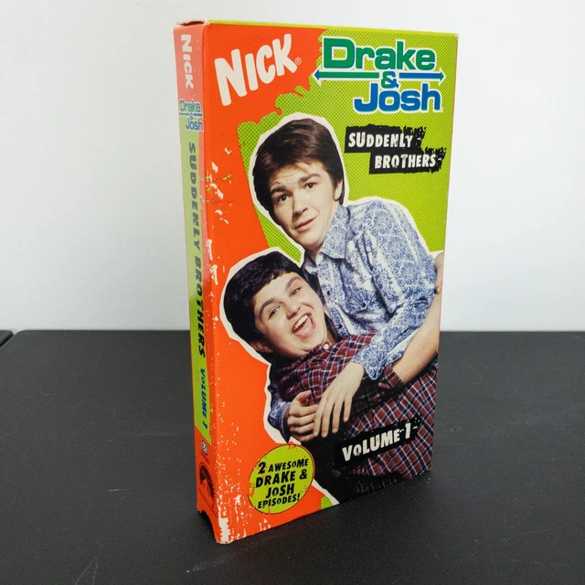 VTG NICKELODEON DRAKE Josh VHS Suddenly Brothers Volume 2005