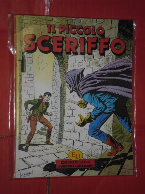 Piccolo Sceriffo Formato Bonelli -N° 3 -B -Editoriale Dardo Fumetti 1990-Gialli