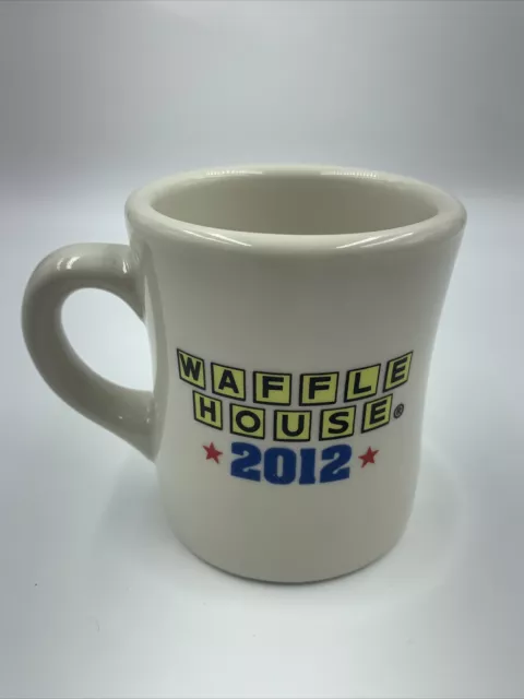 Waffle House 2012 America The Beautiful Collectible Diner Coffee Mug Cup Tuxton