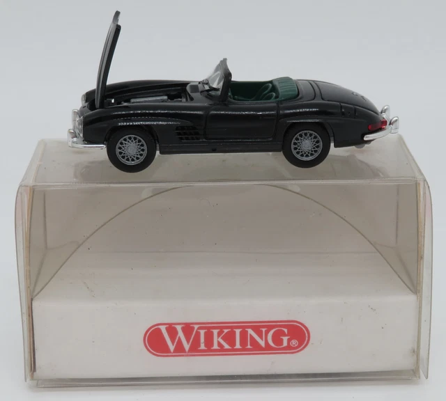 Miniature Wiking 1:87 - MG A Roadster Blanche - Modèle Fini - Fabriqué En Allemagne