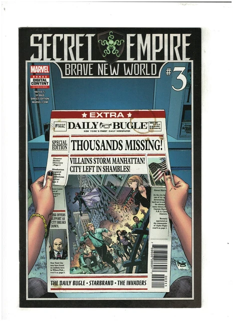 Secret Empire: Brave New World #3 VF/NM 9.0 Marvel Comics 2017 Starbrand