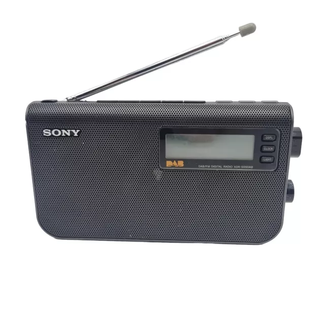 Sony XDR-S55DAB Portable DAB Digital FM Radio Working #2