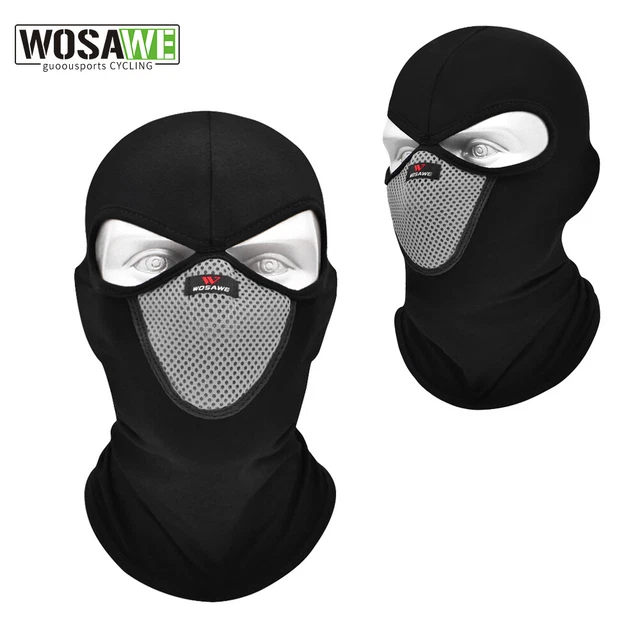 WOSAWE Motorrad Sturmhaube Balaclava Winter Ski Sport Sturmmaske Skimütze Helm