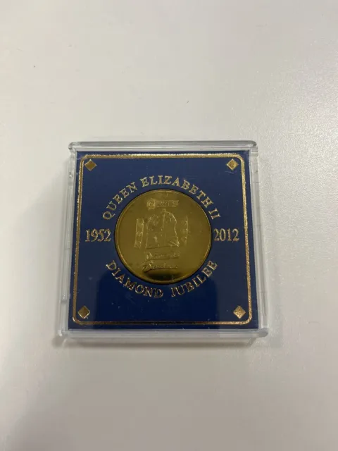 1952-2012 Queen Elizabeth II - Diamond Jubilee Cased Commemorative Coin