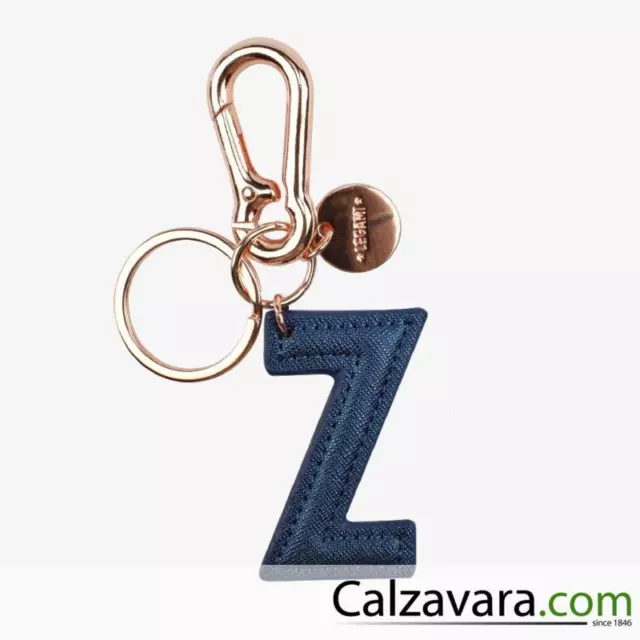 LEGAMI PORTACHIAVI Con Iniziale - Key Ring My Initial - Z - Blue EUR 12,90  - PicClick IT