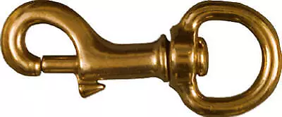 National Hardware N223-198 Bronze Bolt Snap, 13/16 In. x 3-1/4 In. - Quantity 10