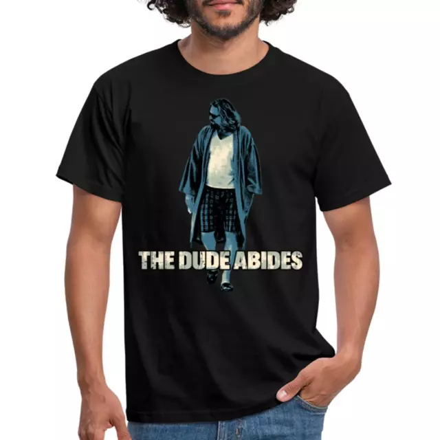 The Big Lebowski Dude -The Dude Abides Männer T-Shirt