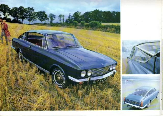 Sunbeam Rapier 1725cc Fastback 1967-69 UK Market Sales Brochure Arrow 2