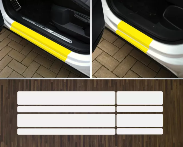 Lackschutzfolie transparent Einstiege Türen  VW Tiguan 2, ab 2016