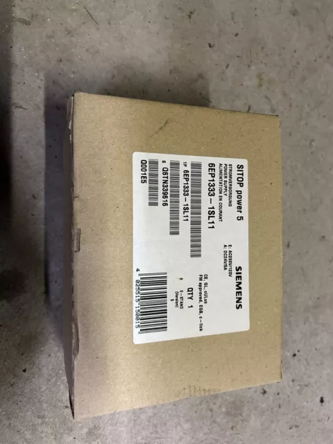 Siemens SITOP power supply 6ep1333-1sl11 24V Brand New in Original Box