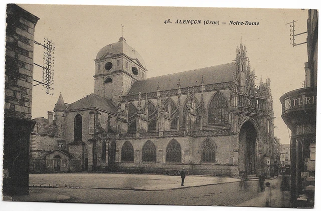 CPA " ALENÇON - Notre-Dame