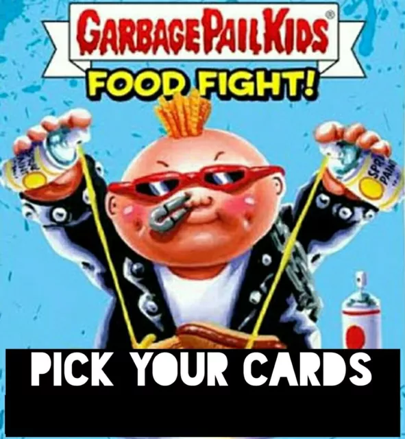 2021 Garbage Pail Kids Food Fight - BOOGER GREEN PARALLELS - Pick Your Card