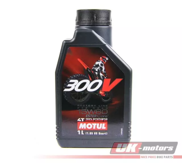 MOTUL L'Huile De Moteur 4T 300v 15W60 1 Litre