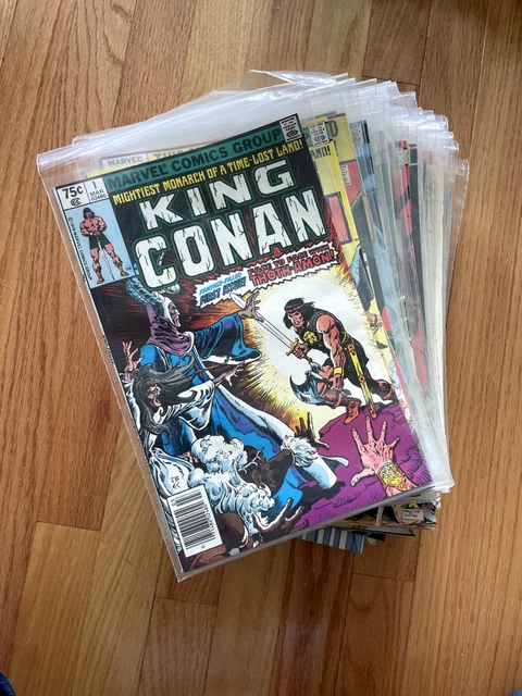 King Conan 1-55 Complete Set Full Run VF/NM Marvel Comics Bronze Age D&D
