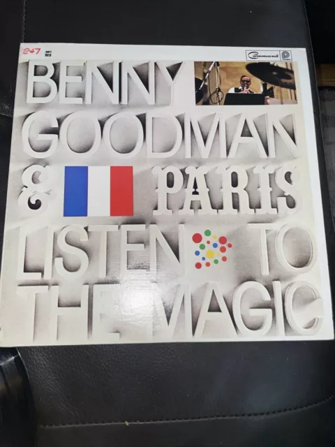 BENNY GOODMAN & PARIS LISTEN TO THE MAGIC REEL  Vinyl