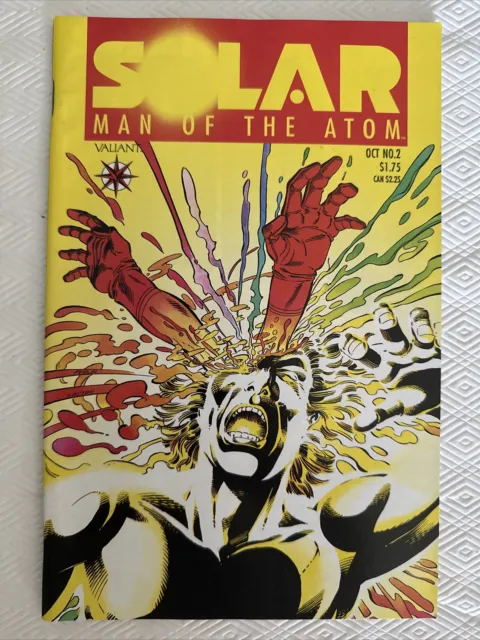 Solar Man Of The Atom Lot Of 9 Comics - Valiant Comics - Vf/Nm Condition 2