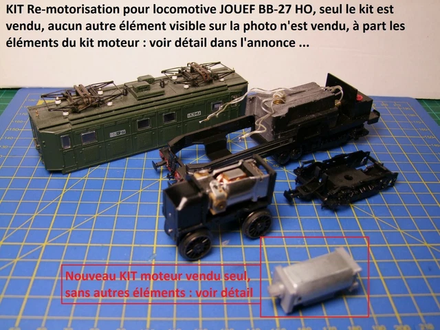 N°3 locomotive bb 25110 jouef en état correct avec ses pantographes