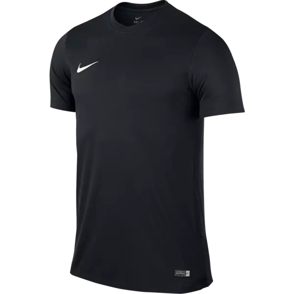 Football Nike Park Vi Shirt Youth X-Small -X-Large Black  To Clear Save $12.00