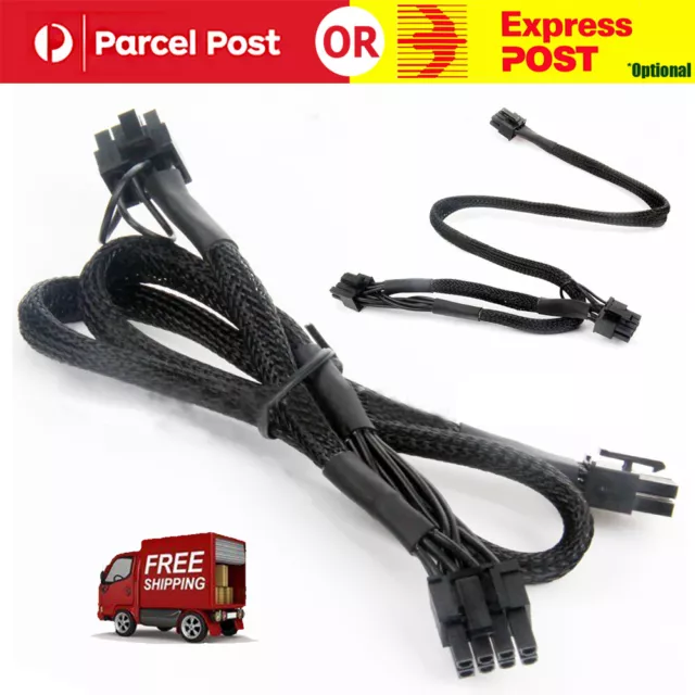 8pin To Dual 8 Pin ( 6+2 ) PCI-E PCIE GPU Power Splitter Modular Power Cable