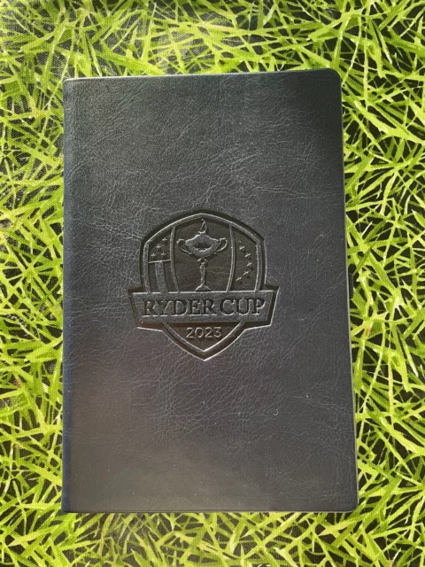 Ryder Cup 2023 Official Leather Notepad 6x8in Ryder Cup 2023 Official Leather Notepad 6x8in