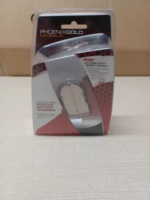 Phoenix Gold Mobile Positive Battery Terminal New Old School 4Awg